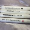 Stabkerze mit sagen