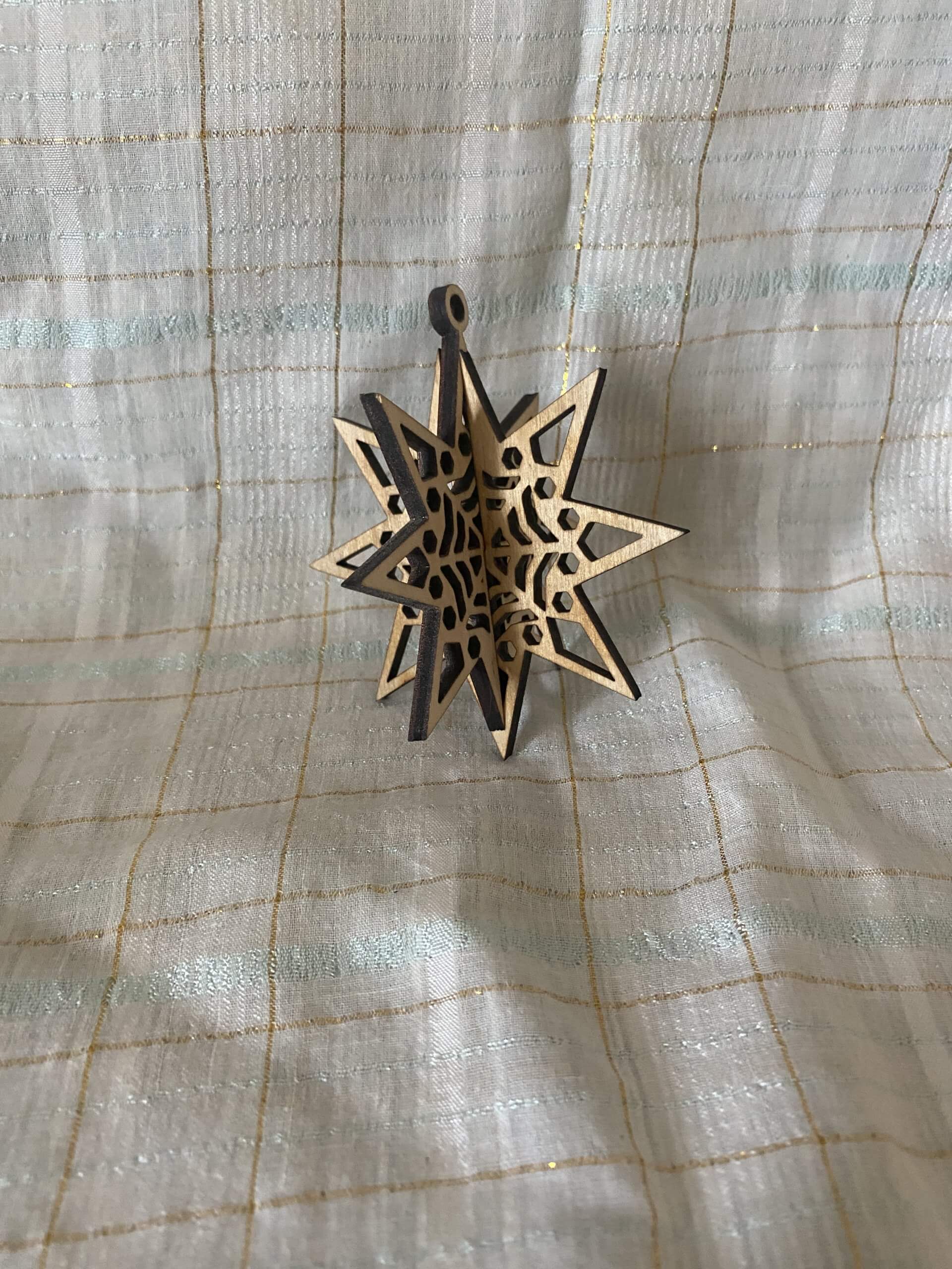 SVG-Datei 3D Laser Cut Weihnachtsornamente