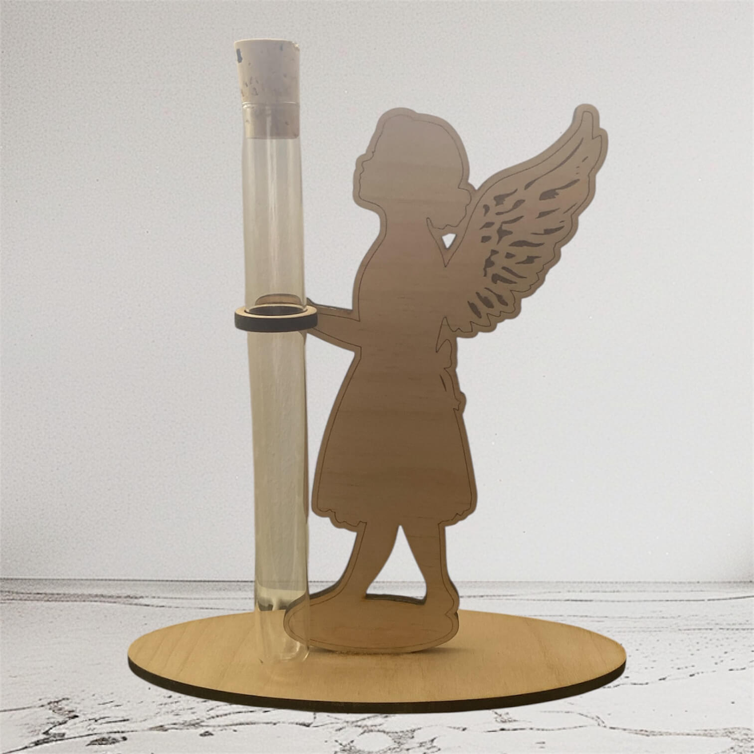 SVG-Datei Reagenzglas-Vasen-Halter