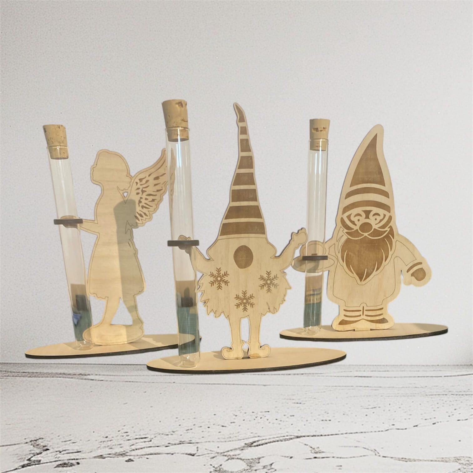 SVG-Datei Reagenzglas-Vasen-Halter