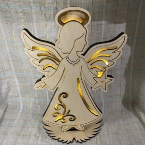 SVG-Datei Engel stehend (27 cm)