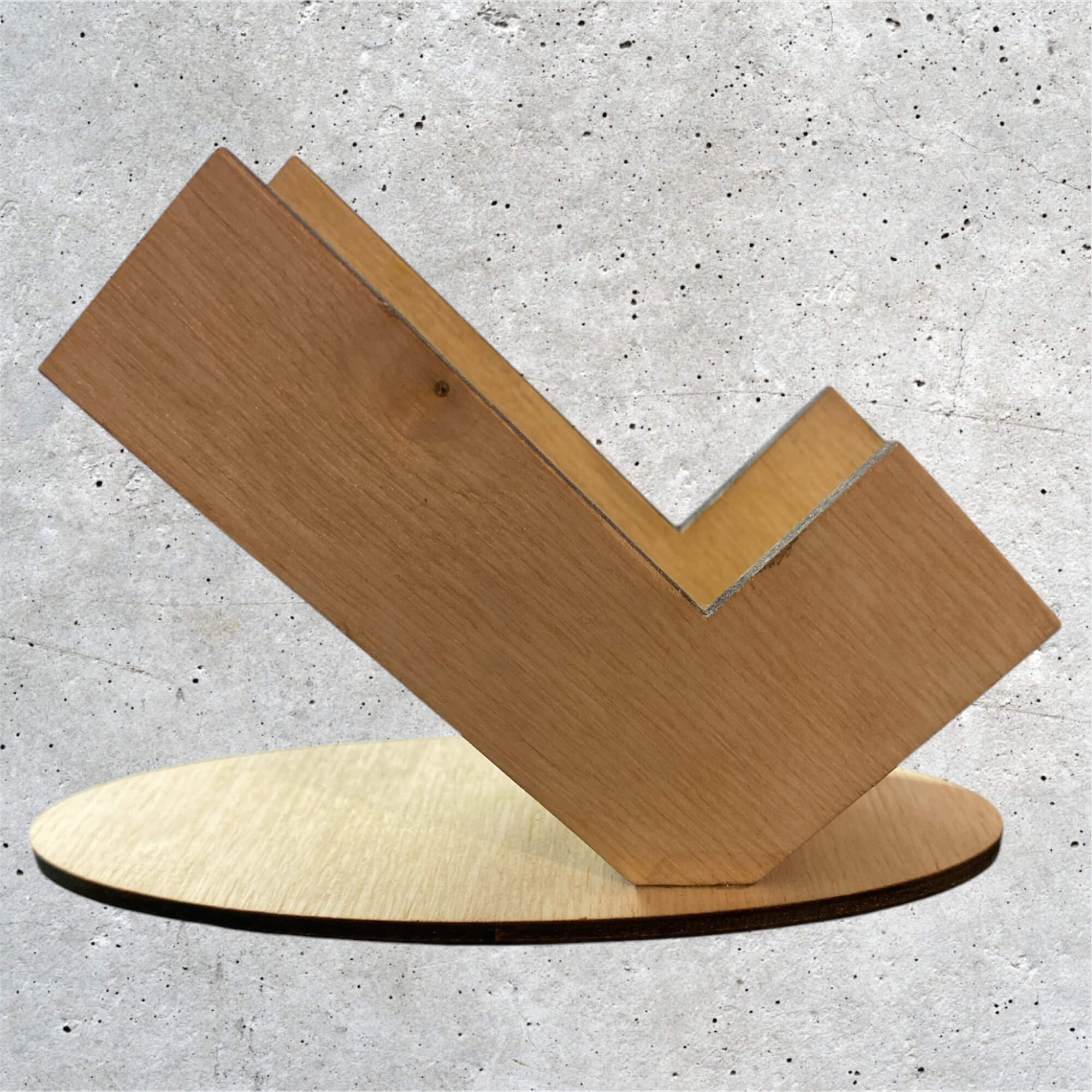 Visitenkartenhalter aus 4 mm Sperrholz (individuell gestaltbar) ✨