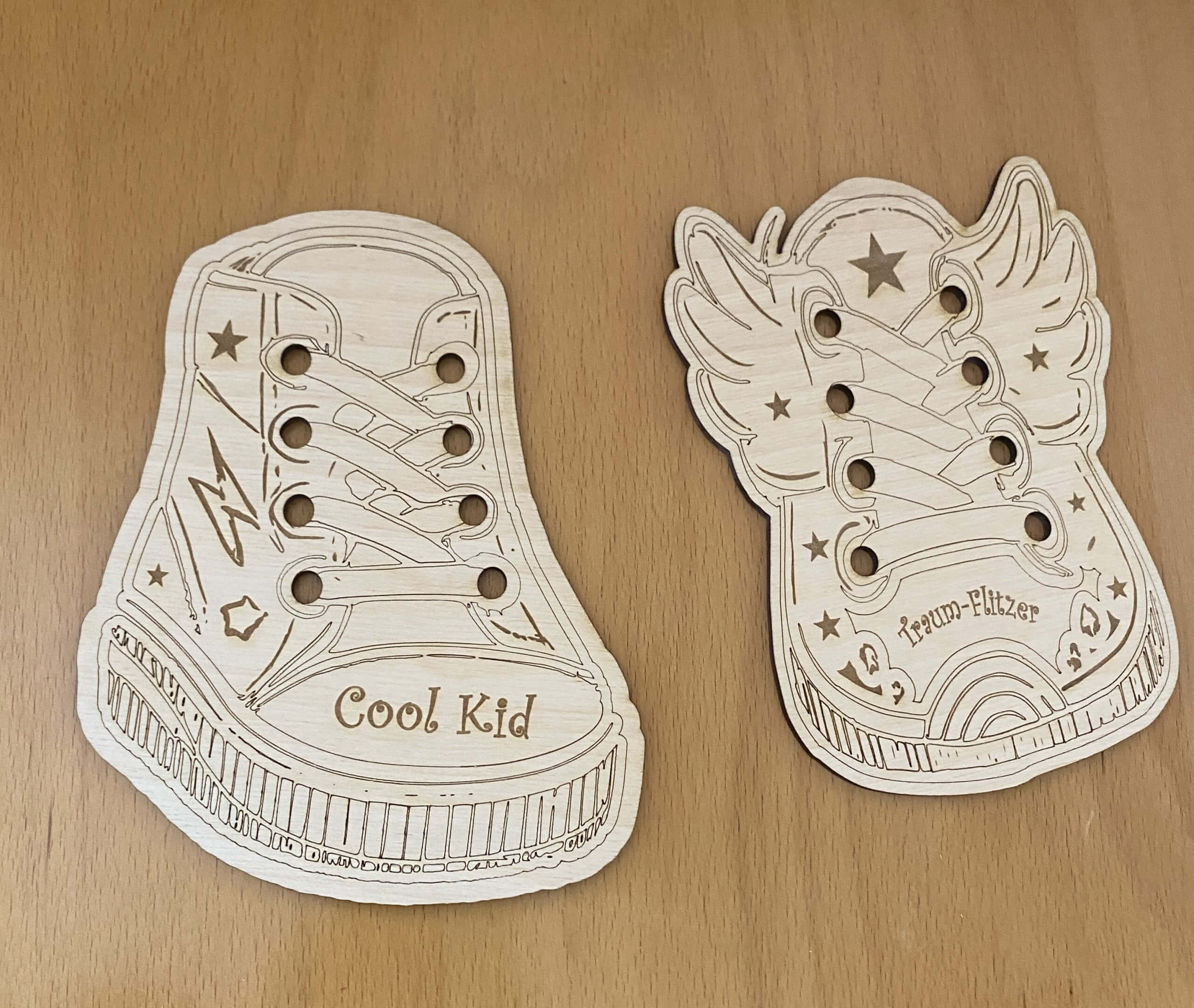 🧵 Schleifenbinder Kinder – SVG Laserdatei