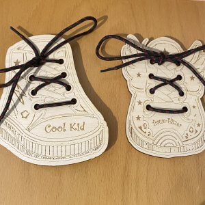 🧵 Schleifenbinder Kinder – SVG Laserdatei