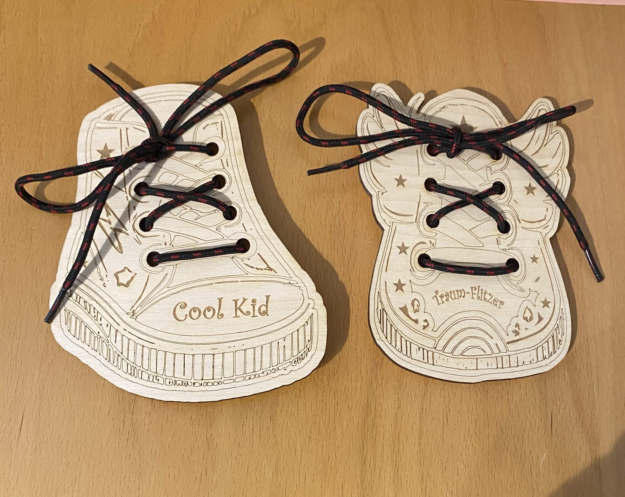 🧵 Schleifenbinder Kinder – SVG Laserdatei